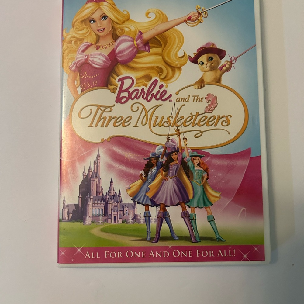 Barbie and the Three Musketeers DVD
